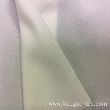Pure Polyester Crepe Pleated Chiffon Garments Cloth